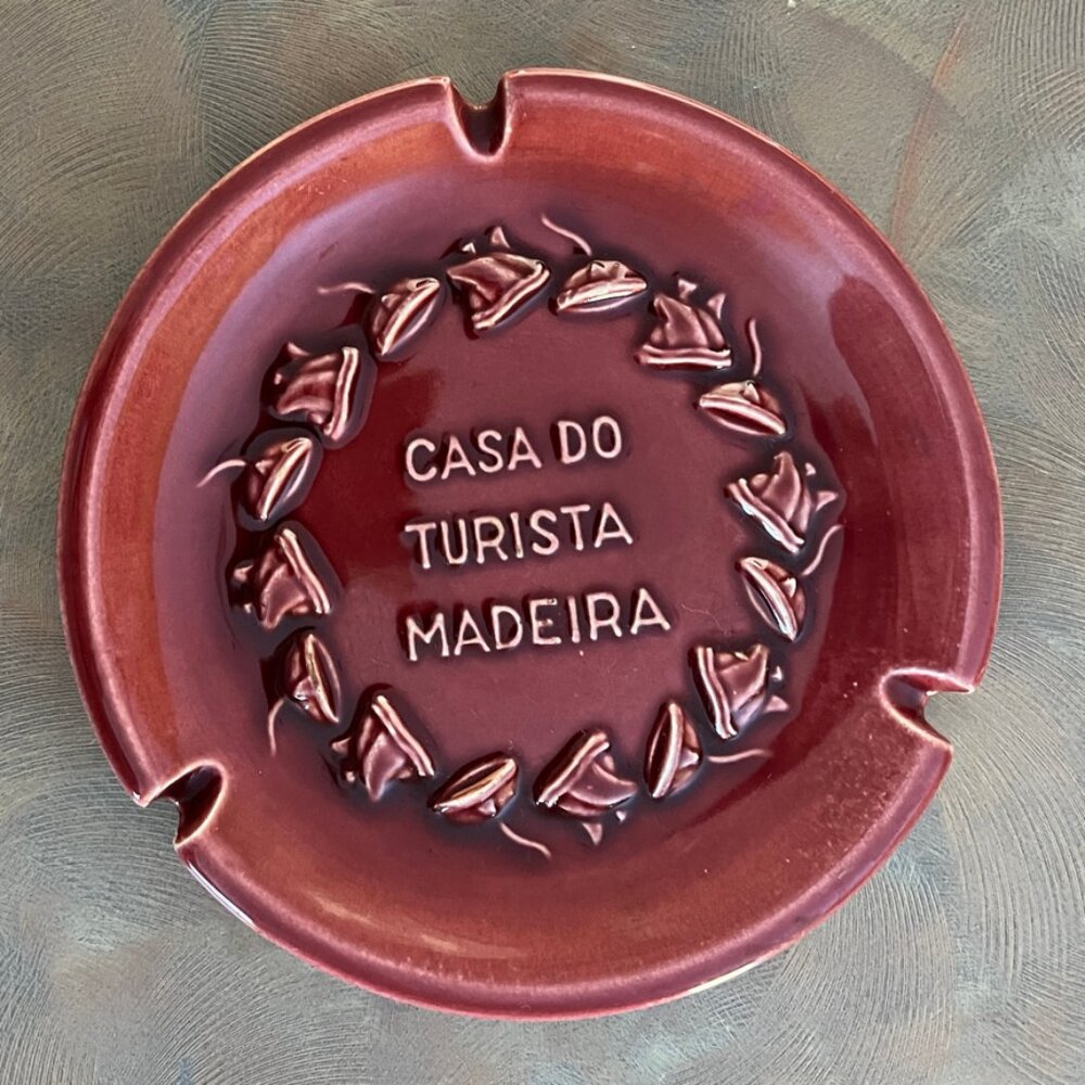 Casa do Turista | 6-inch ceramic ashtray | Portugal